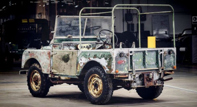 Land Rover pronašao izgubljeni prototip iz 1948.