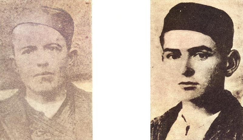 Poginuli partizani iz Rijeke Marsenića: MILJAN MARSENIĆ (rođen 1917, 7. crnogorska) i MILONJA MARSENIĆ (rođen 1919, 5. crnogorska)