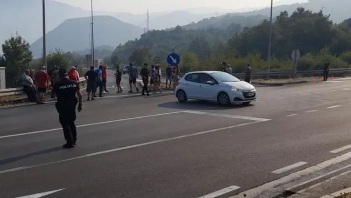 Crmničani i danas blokirali tunel Sozina