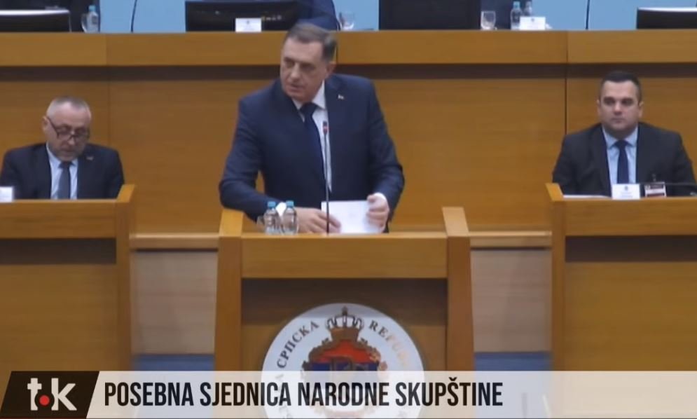 Dok čeka na presudu, Dodik u Skupštini RS najavio ukidanje nadležnosti Suda BiH