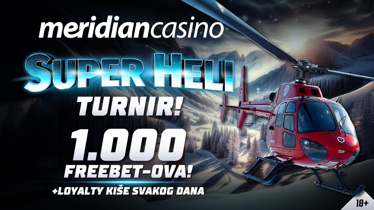 Super Heli turnir: Lov na zaradu sa visine se nastavlja! Pridruži se!