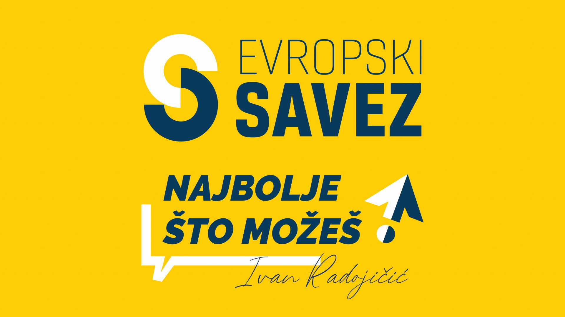 Evropski savez u Nikšiću nastupa pod sloganom - Najbolje što možeš