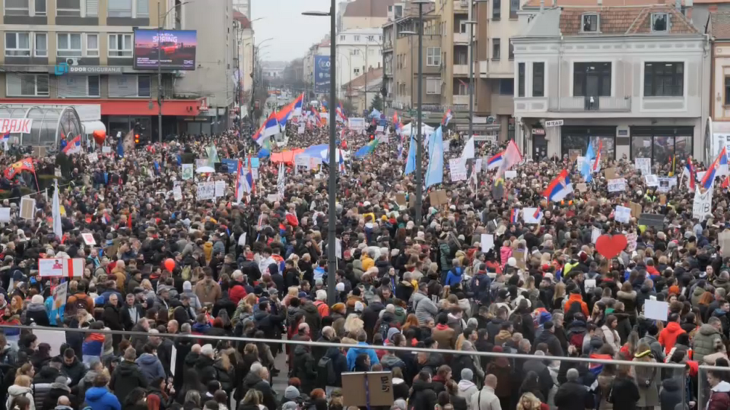 UŽIVO U toku veliki protest "Studentski edikt" u Nišu, za 15. mart najavljen nastavak u Beogradu