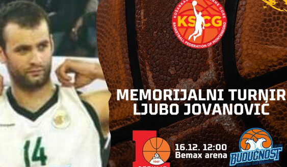 Memorijal Ljubo Jovanović u ponedjeljak i utorak u Podgorici