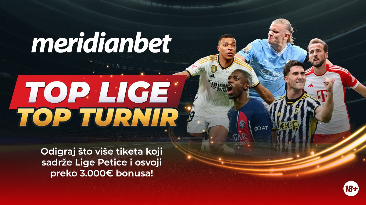 Osvoji fantastičnih 1000€ na top ligama!