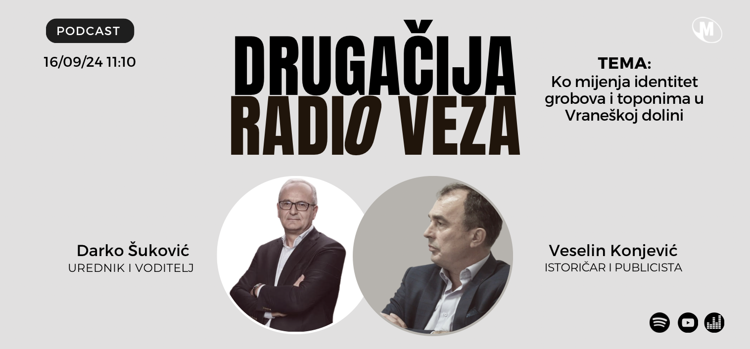 Gost DRV Veselin Konjević: Ko mijenja identitet grobova i toponima u Vraneškoj dolini