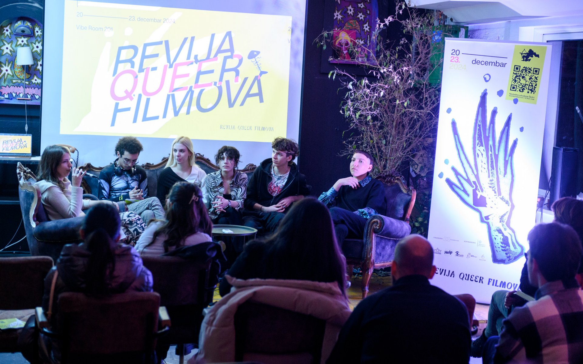 Održana Druga ŠkArtova Revija queer filma u Vibe room-u 201 u Podgorici