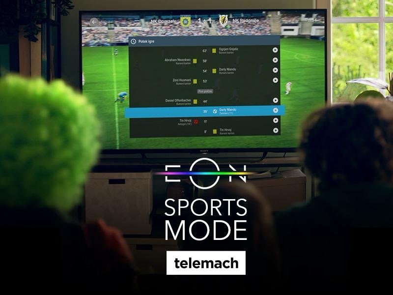 Telemach: EON Sports Mode zabilježio rekordne rezultate tokom prenosa EURO