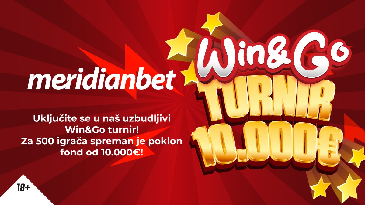 Win&Go turnir: Čak 10.000€ za tvoje omiljene kombinacije!