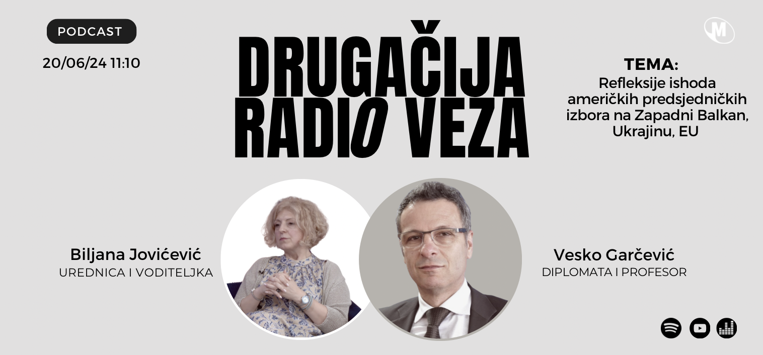 Vesko Garčević gost DRV: Refleksije ishoda američkih predsjedničkih izbora na Zapadni Balkan, Ukrajinu, EU